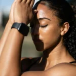A woman meditating and learning how to strengthen her intuition